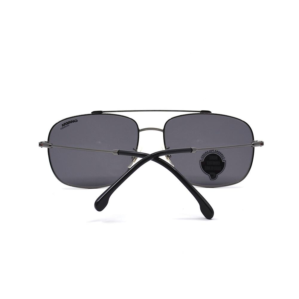 BRAND NEW CARRERA 182/F/S BLACK GREY POLARIZED AVIATOR SUNGLASSES - Picture 7 of 11